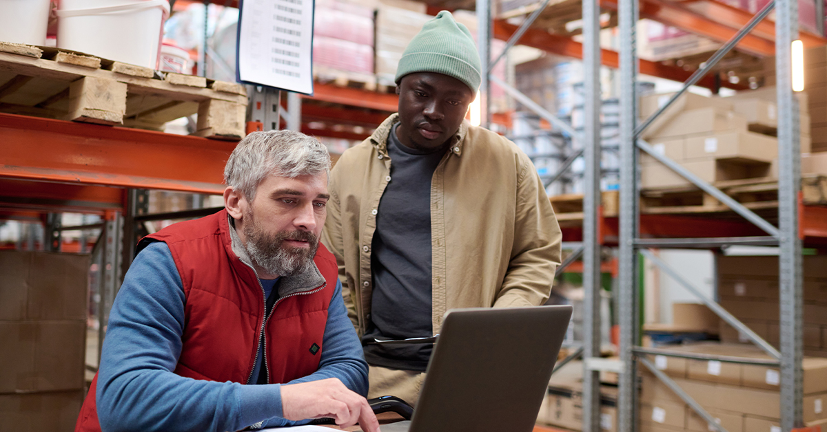 AI-powered supply chain meeting