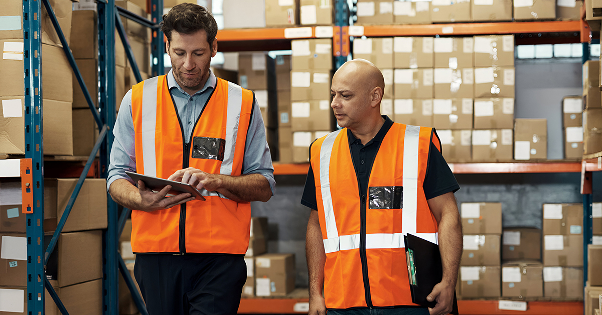 AI-powered supply chain meeting